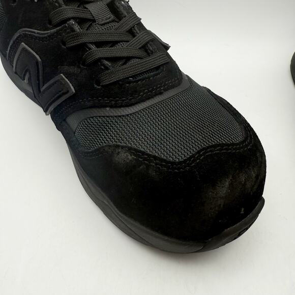 New Balance Mens CT Elite Lite SD Work Sneakers US 9 Wide Black Suede EUC - Picture 14 of 14